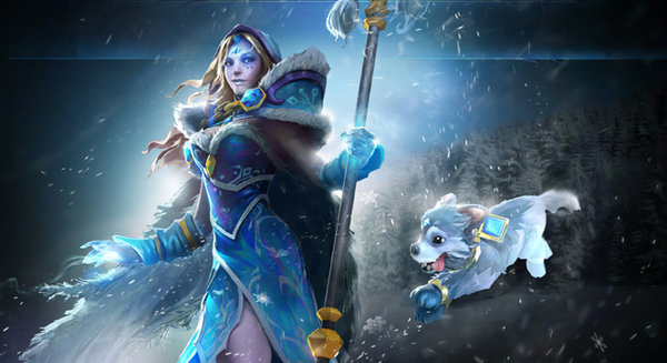 crystal maiden loading screen